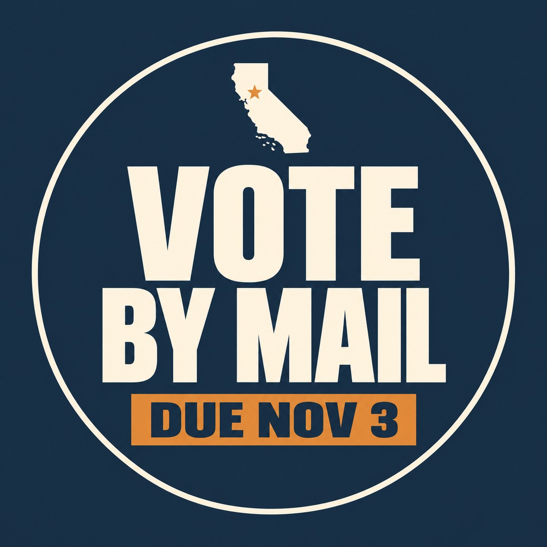California vote picture, hand-made design 1