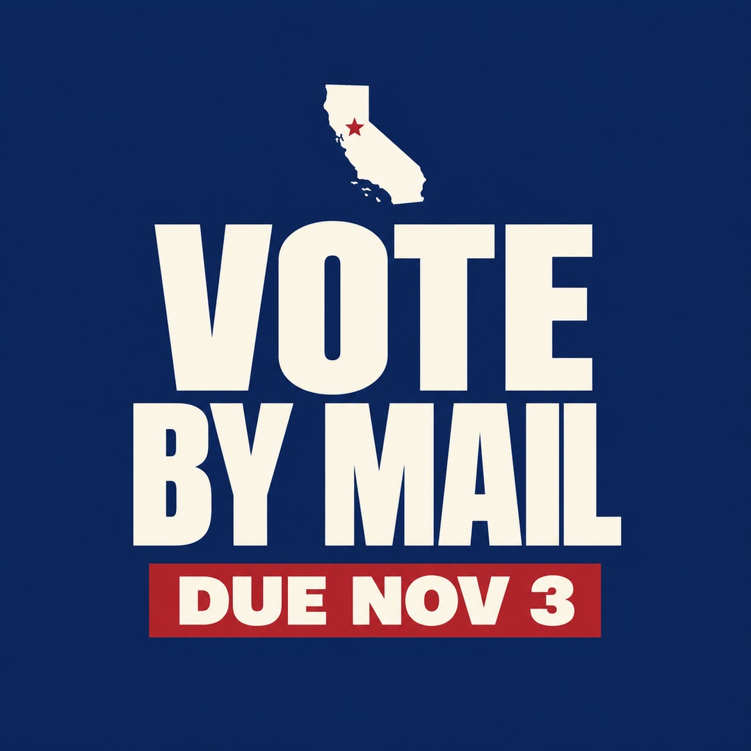 California vote picture, hand-made design 2