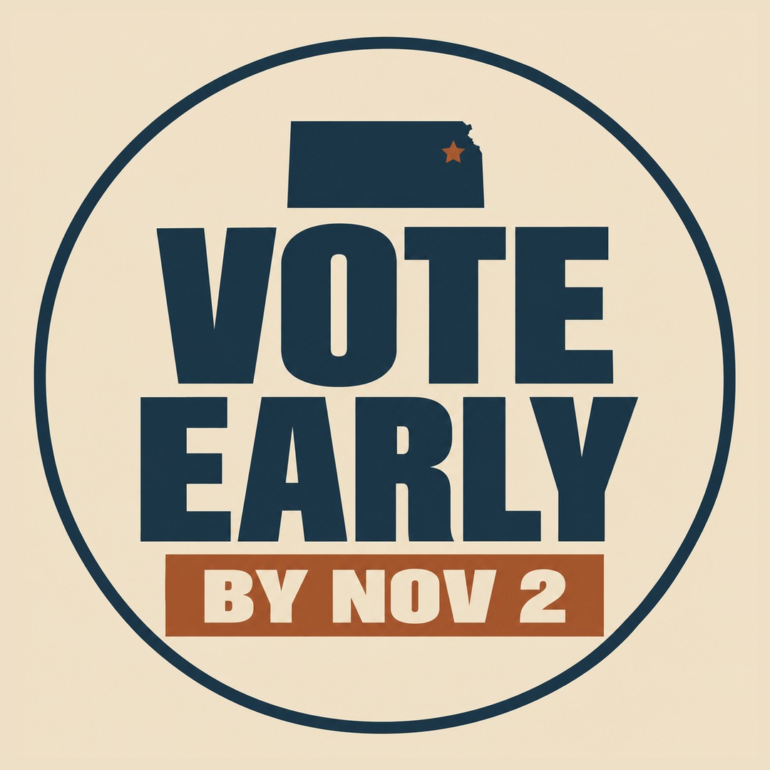 Kansas vote picture, hand-made design 7