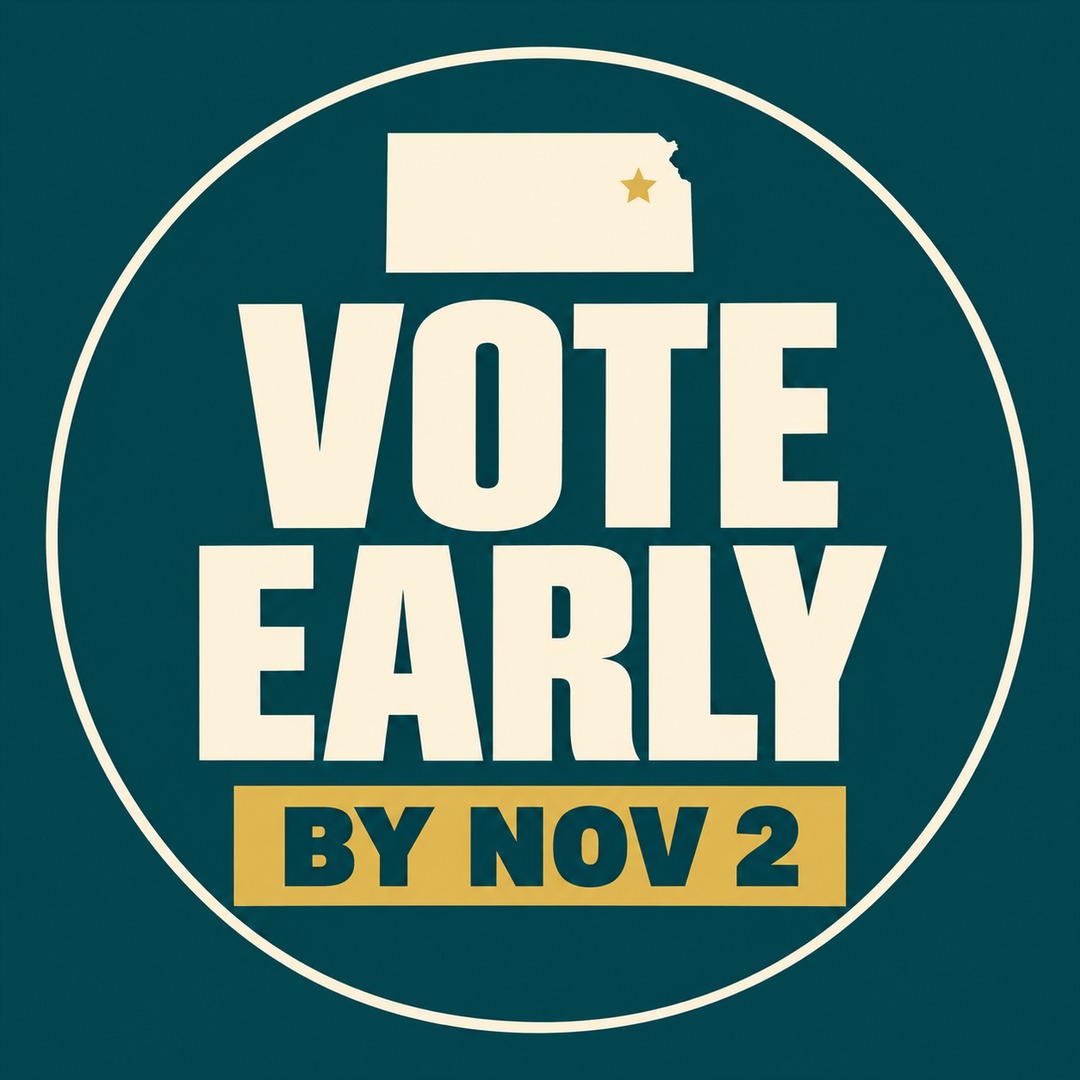 Kansas vote picture, hand-made design 9