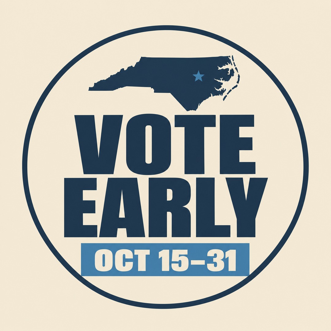 North Carolina vote picture, hand-made design 5