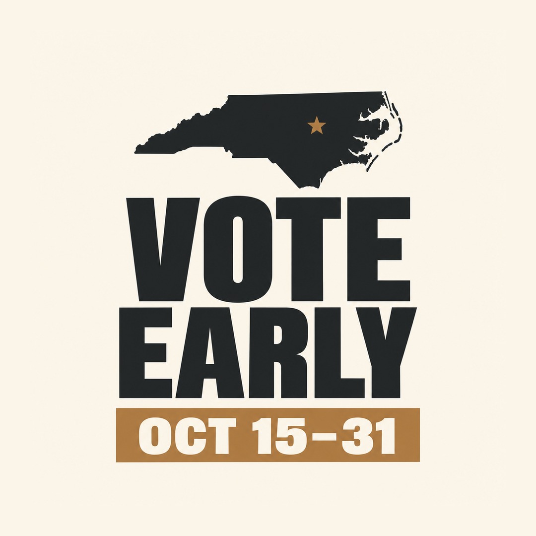 North Carolina vote picture, hand-made design 6