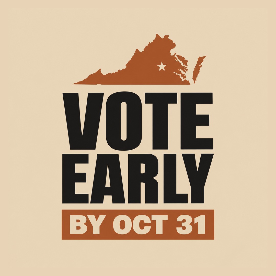 Virginia vote picture, hand-made design 6